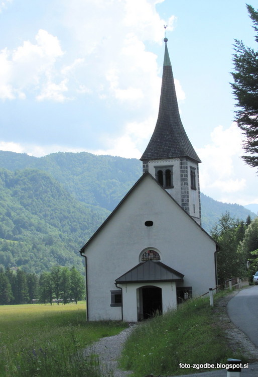 Mojstrana, cerkev sv. Klemena Slovenija, Gorenjska