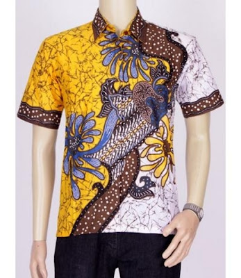 Contoh baju batik pekalongan pria modis Contoh baju batik pekalongan pria modis