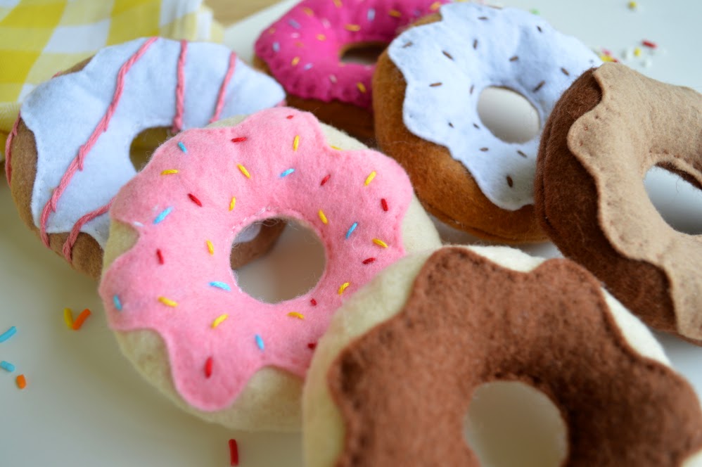 I Made Felt Donuts Five Kinds Of Happy I Made Felt Donuts Five Kinds Of Happy