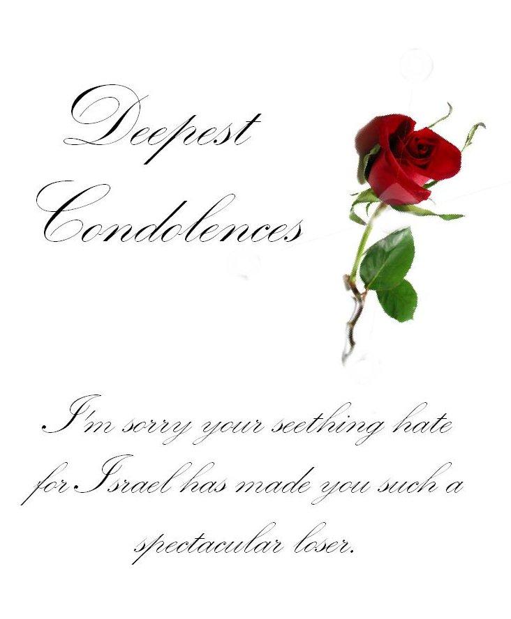 bds condolence cards elder of ziyon israel news condolenses card