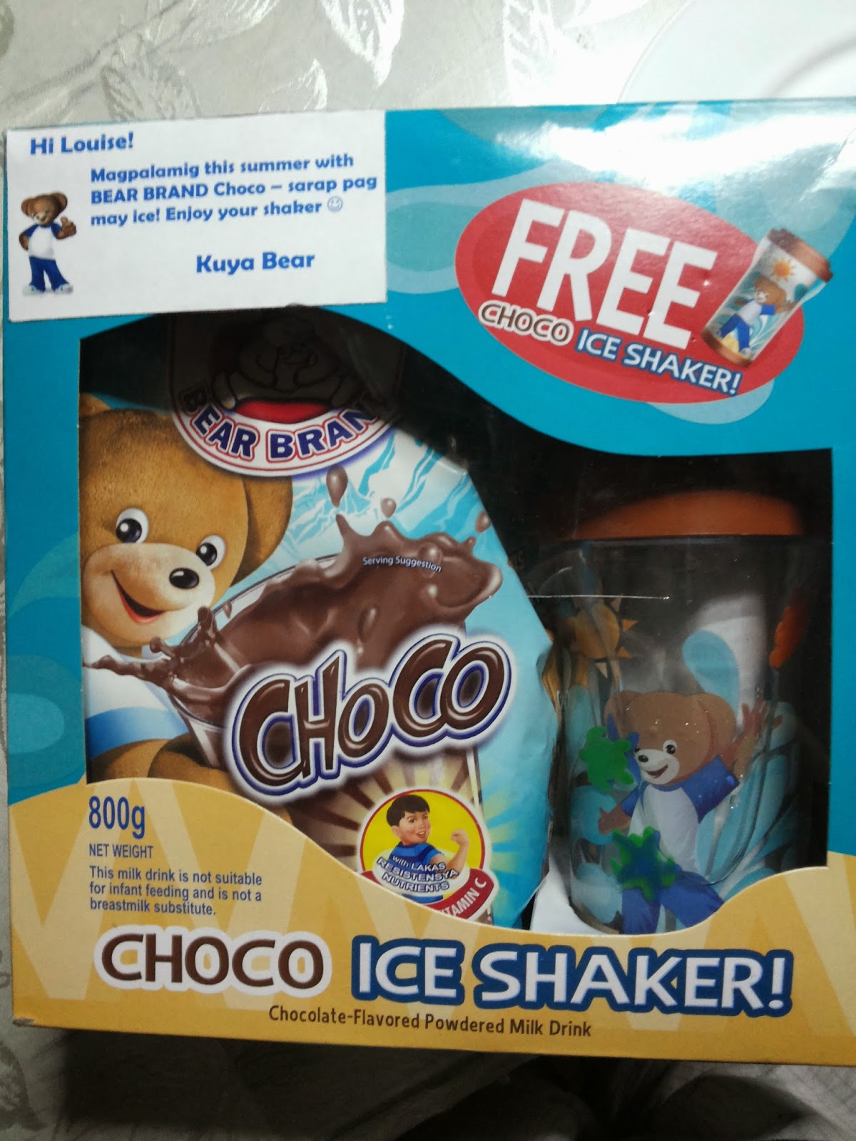 Bear Brand Choco With Ice