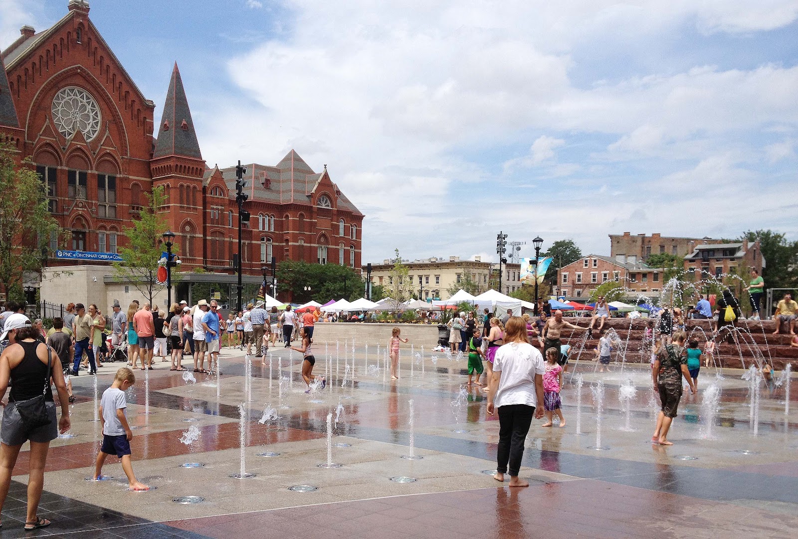 entertaining views from cincinnati Washington Park Finally a Place