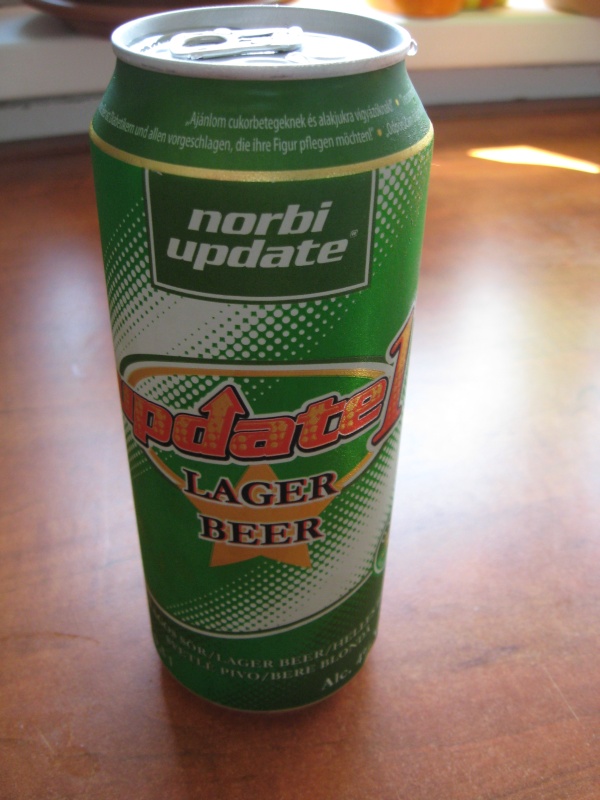 Sörök bemutatója, tesztje: Norbi Update Sör Lager Beer 4%