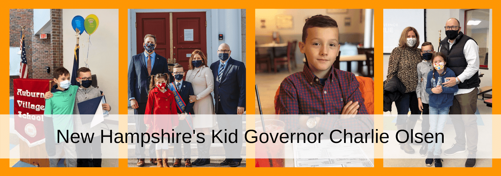 New Hampshire's Kid Governor Charlie Olsen