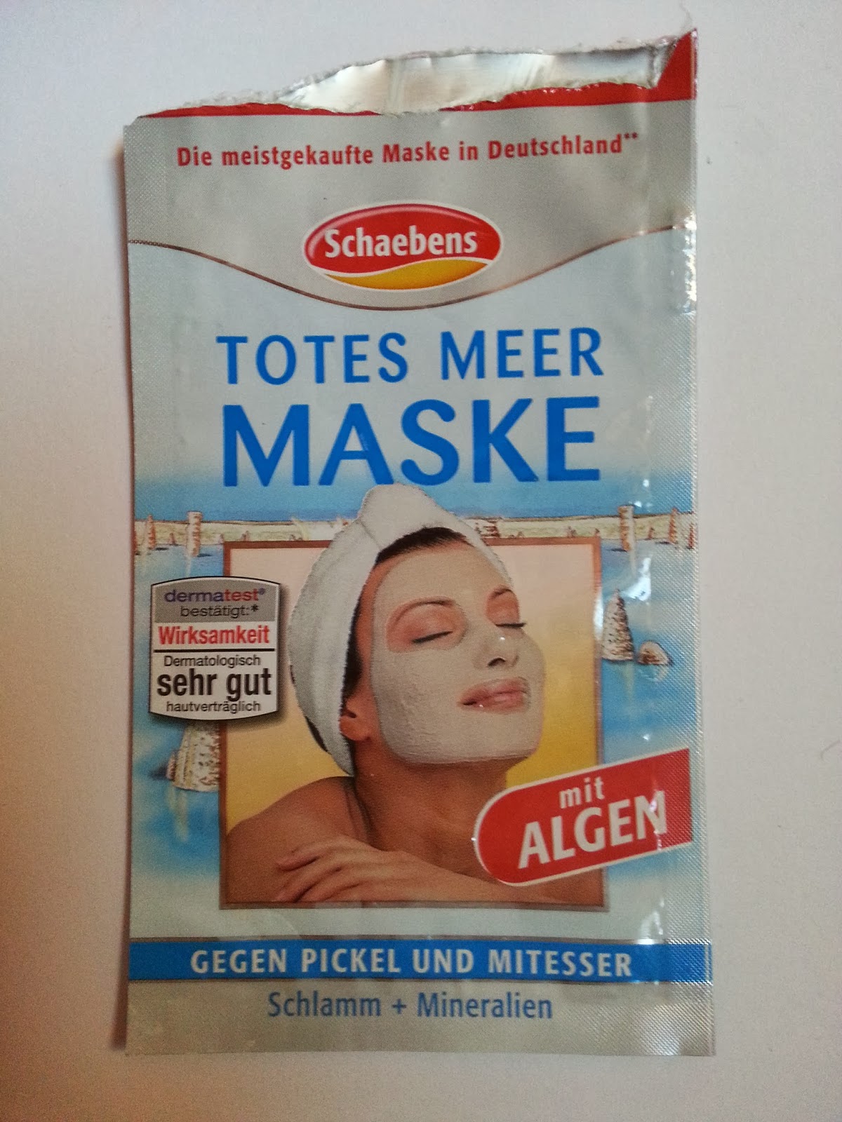 Schminkeckchen "Tote Meer Maske mit Schlamm und Mineralien" von Schaebens