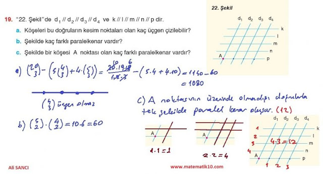 10. Sınıf Aydın Yayınları Matematik 28. Sayfa Cevapları 1. Ünite