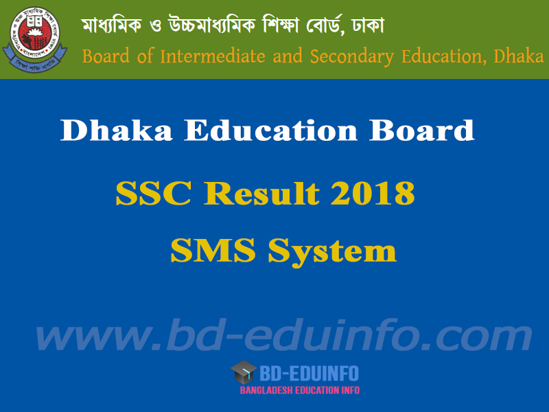 Dhaka Board SSC Result 2018