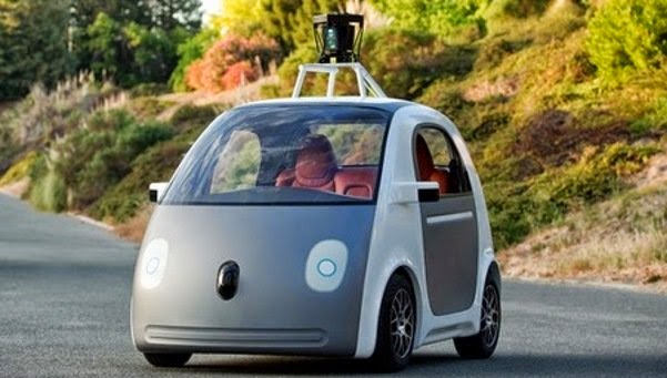 El coche electrico de Google con conducción automática