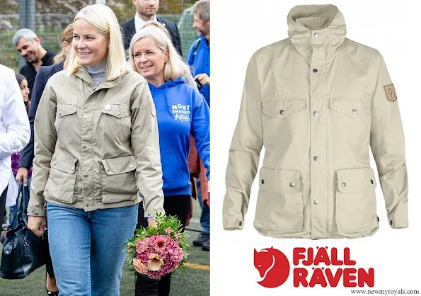 Crown Princess Mette-Marit wore Fjallraven Greenland Jacket