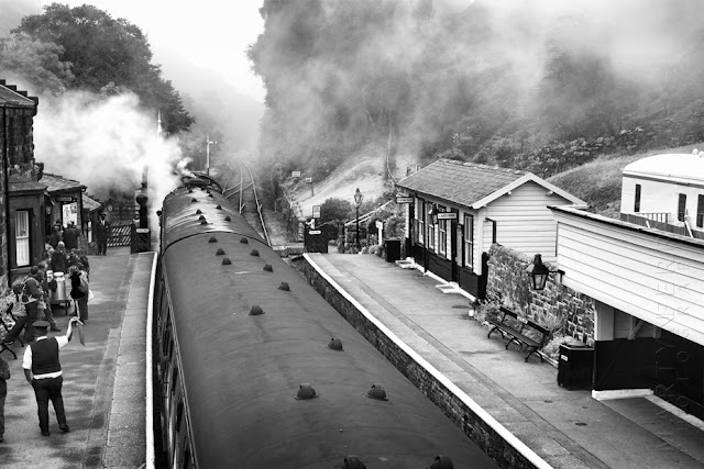 Picture of a steam train at Goathland railway station by Martyn Ferry Photography
