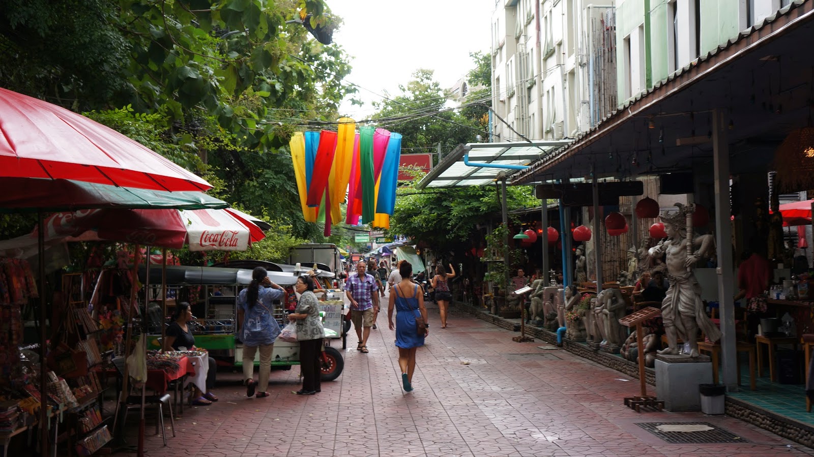 Walking around Soi Rambuttri