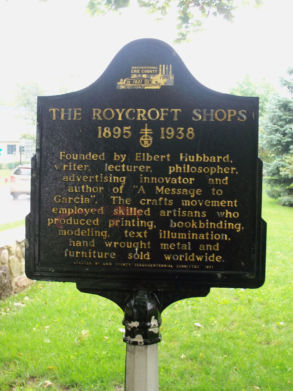 Shelly's Vintage Blog some history about the Roycroft campus