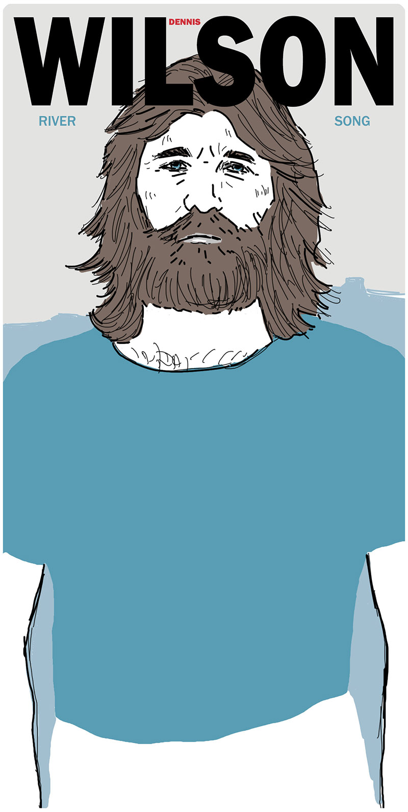 La petite discothèque illustrée River Song Dennis Wilson (1977)