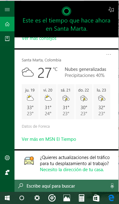 Cómo aprovechar Los Comandos del asistente Cortana windows 10 Cómo aprovechar Los Comandos del asistente Cortana windows 10