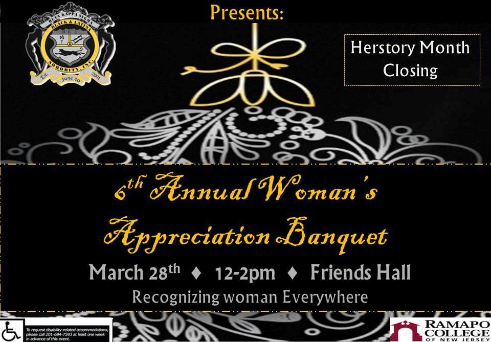 The Women's Center Women's Appreciation Banquet Celebrating Women's