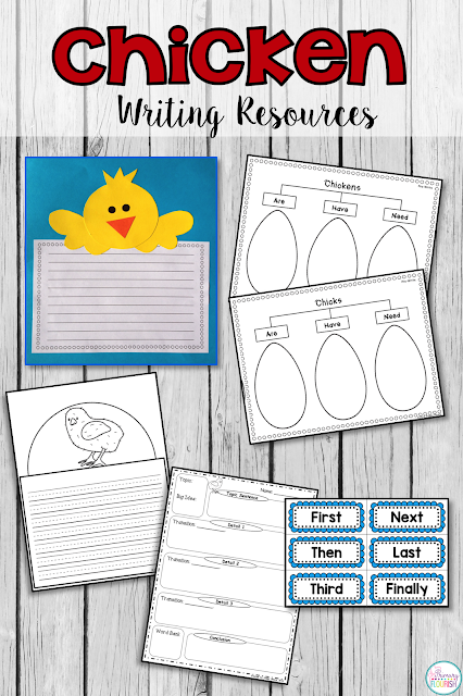 Chicken Life Cycle Science and Literacy Activities – This is a great spring unit packed with fun information and activities on the theme of the Chicken Life Cycle. This resource can be used effectively to teach about the chicken’s lifecycle even if you do not hatch chicks.
