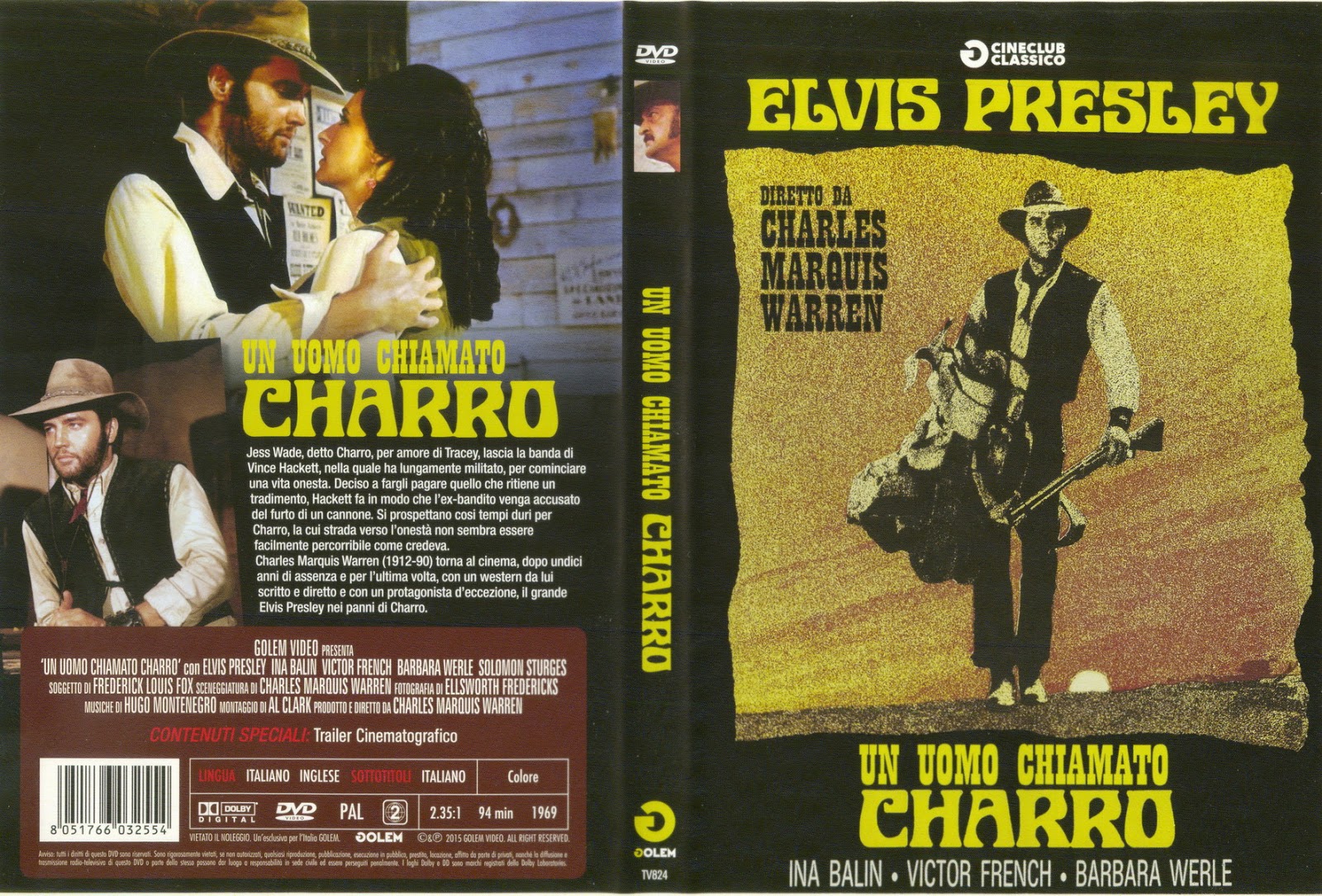 Something for everybody UN UOMO CHIAMATO CHARRO [DVD] [ITA]