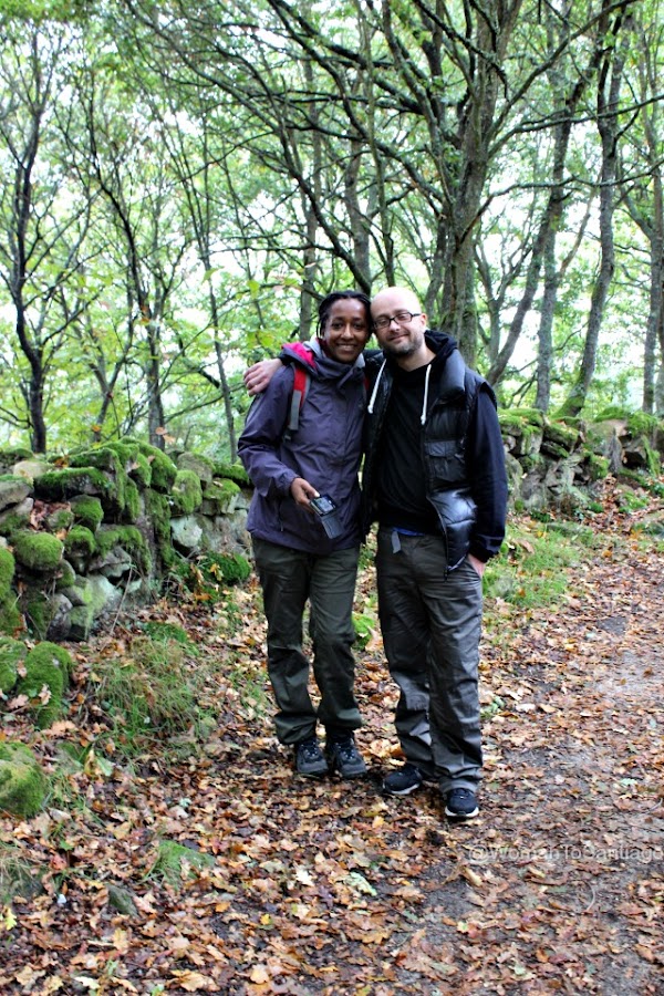 foto de peregrinos del taller del camino
