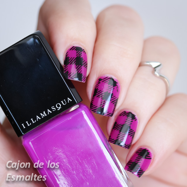Illamasqua stance estampado escocés mash