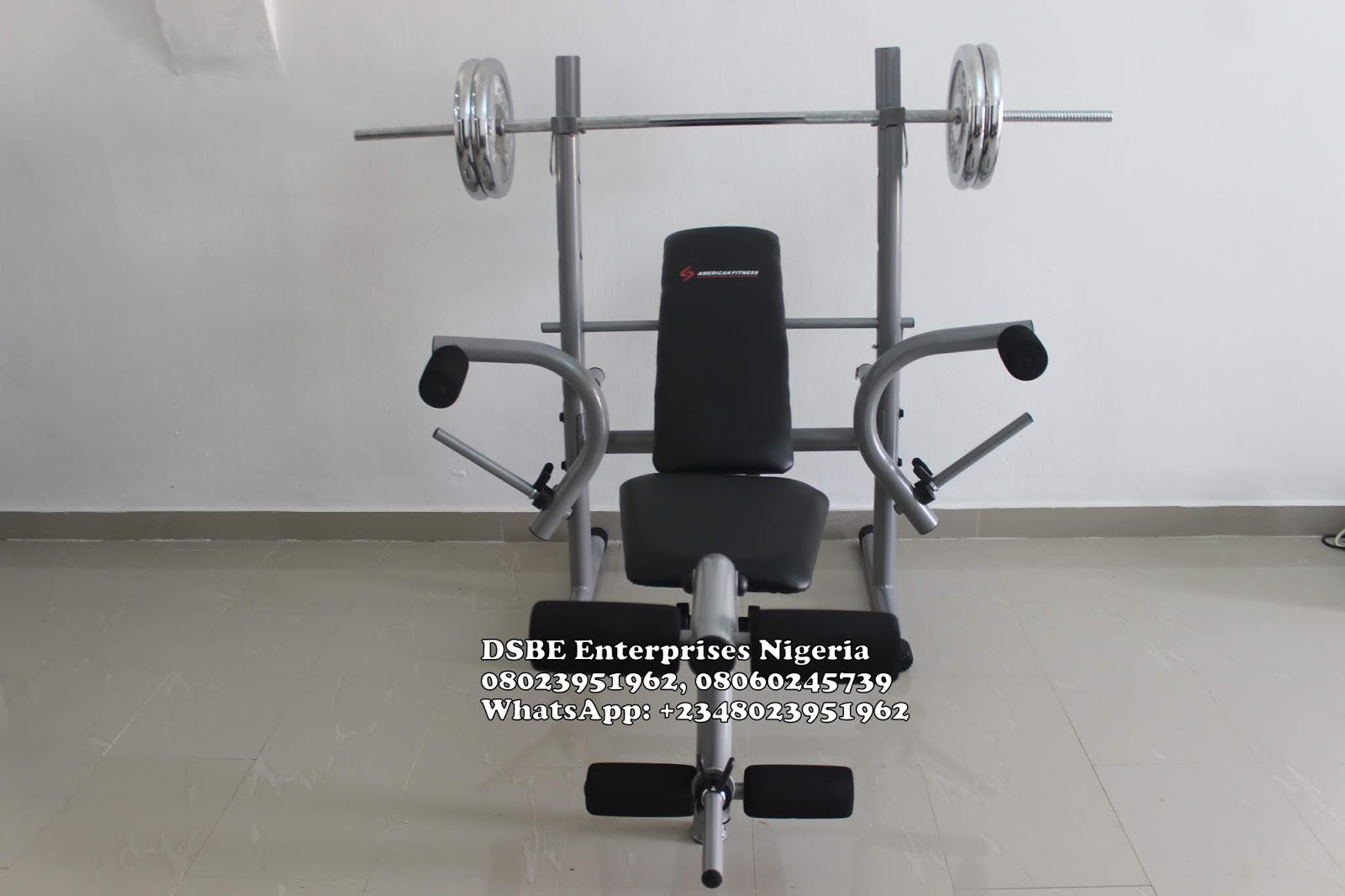 Dsbe Enterprises Nigeria 50kg Weight Bench Press With Long