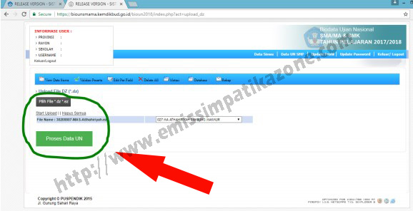 Begini Cara Upload File EZ Ke BioUN