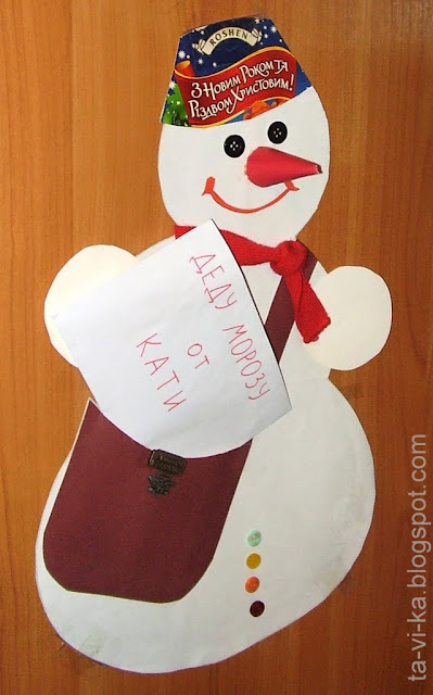 снеговик своими руками christmascraft