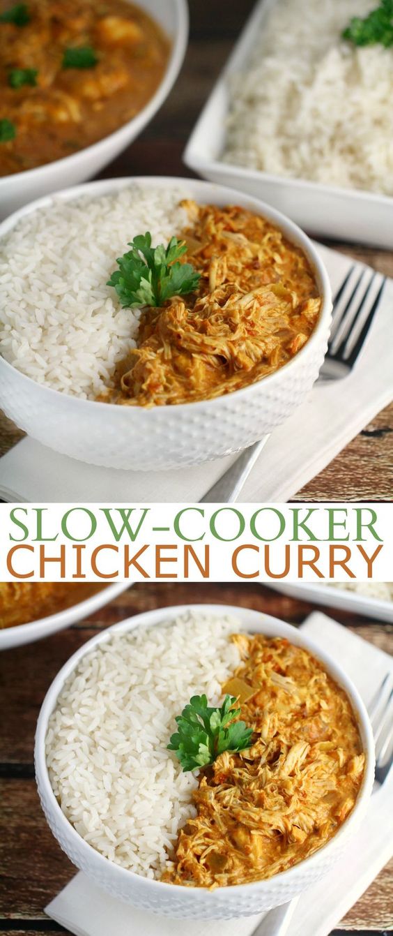 SLOW-COOKER CHICKEN CURRY