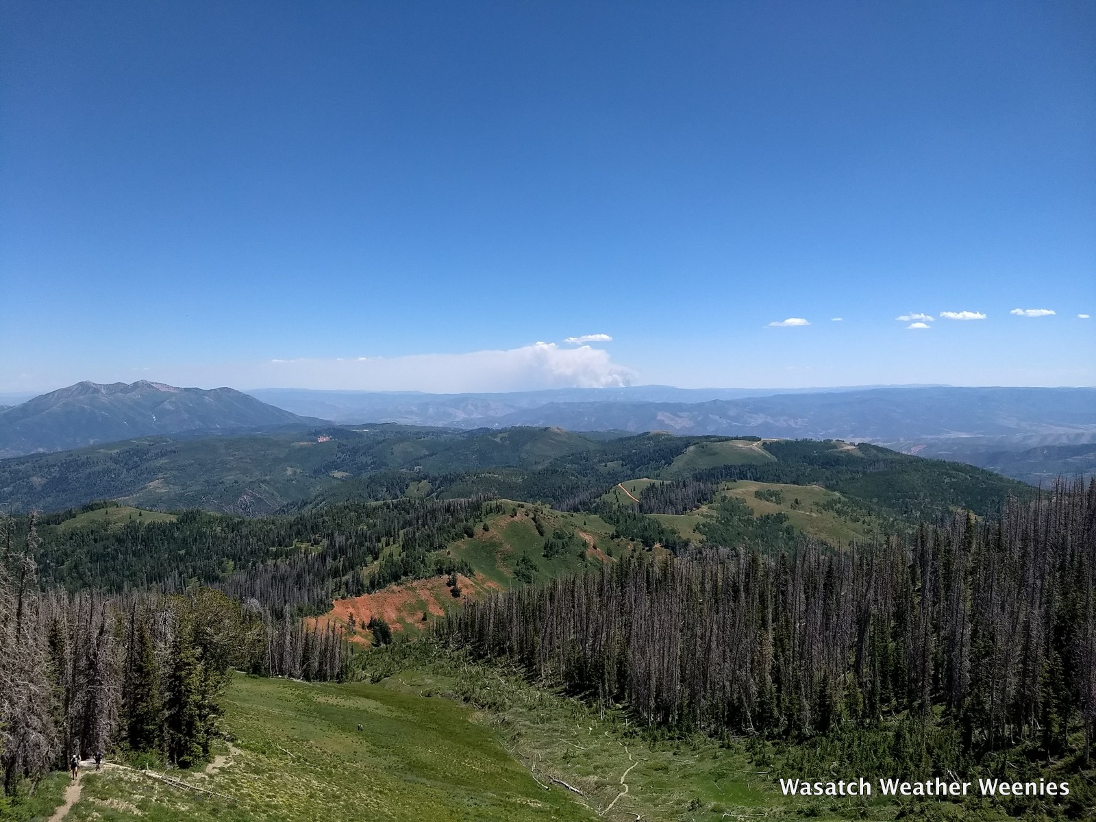 Wasatch Weather Weenies Dollar Ridge "Time Lapse" from Mt. Nebo