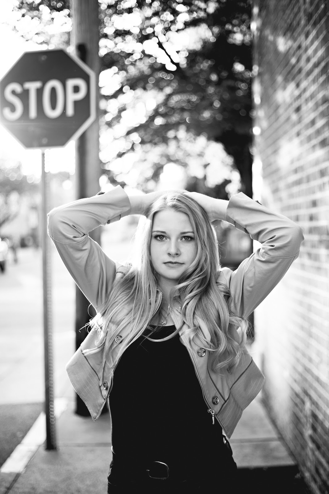 Downtown Bluffton, IN Senior Session | Kaylee DAY ONE - His Photo Girl