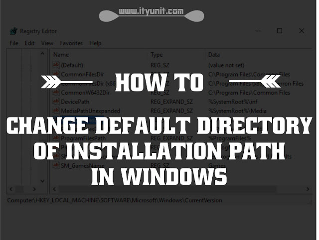 How To Change Default Installation Directory In Windows 10