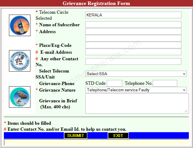 PG Cell Registration