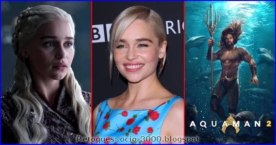 Emilia Clarke será Mera en Aquaman 2.