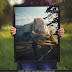 Women Holding Poster Frame Free Mockup