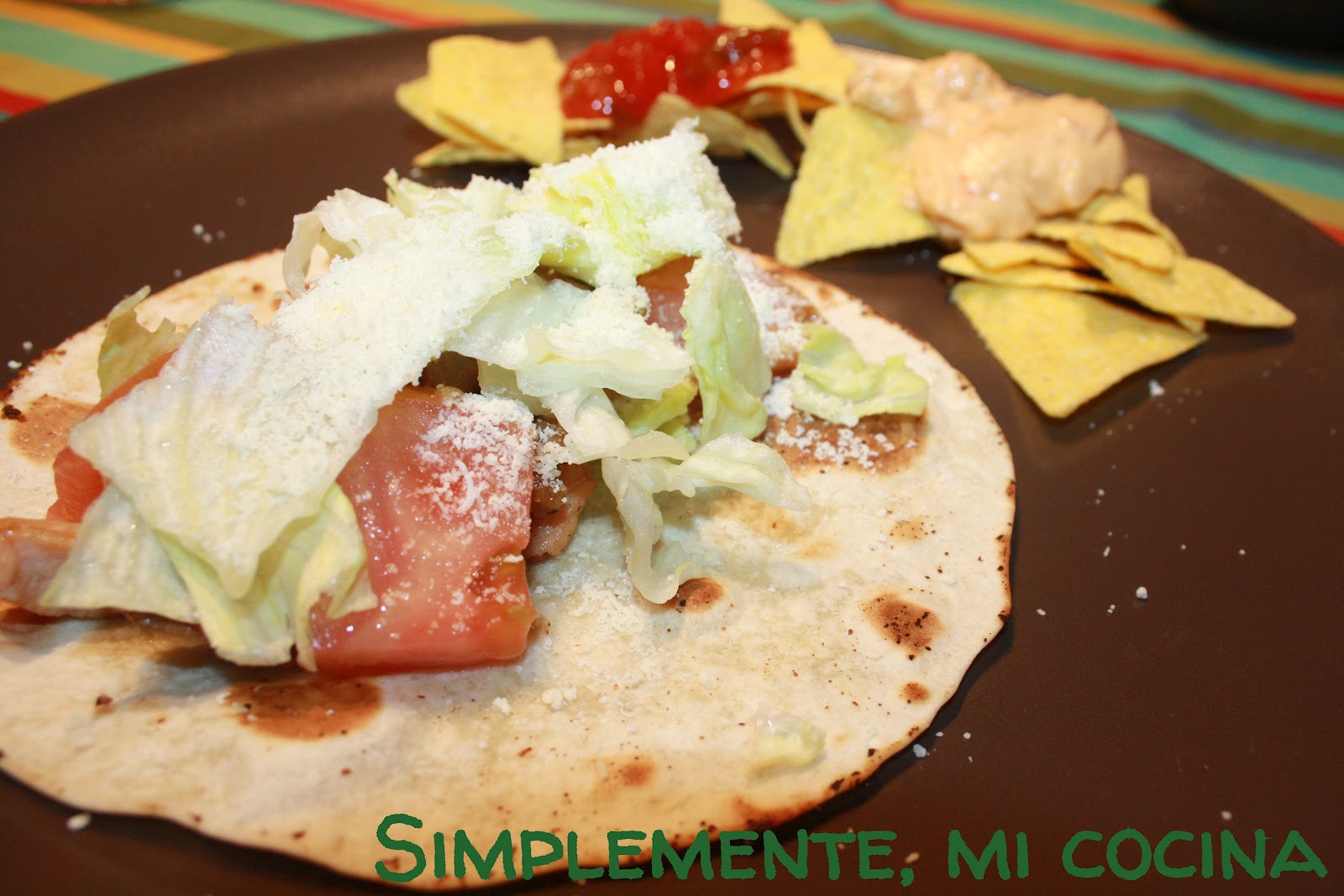 Simplemente, mi cocina Fajitas de pollo