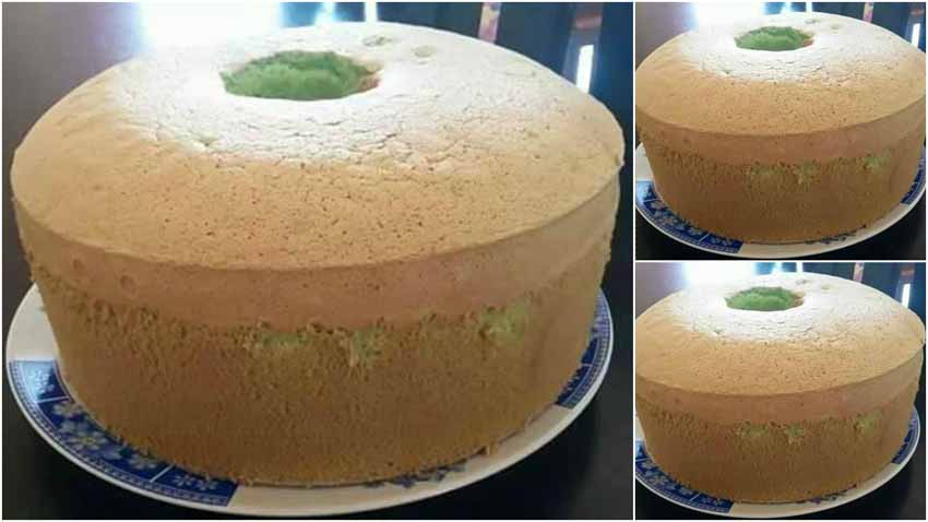 Resep Chiffon Pandan Cake Tanpa Emulsifer Resep Chiffon Pandan Cake Tanpa Emulsifer