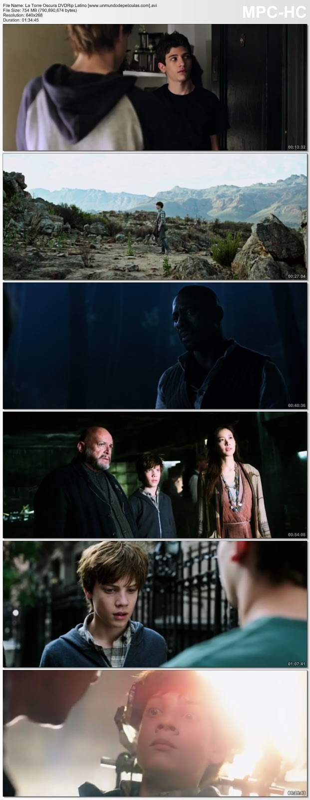 Capturas de la película.
