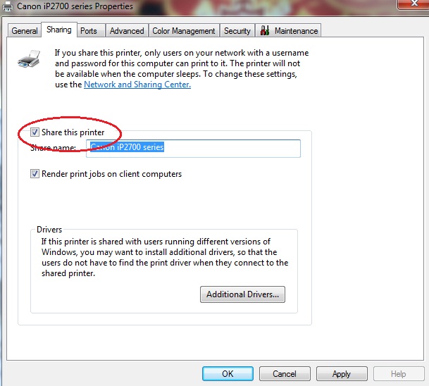 Cara Sharing Printer di Windows 7 IT Programmer