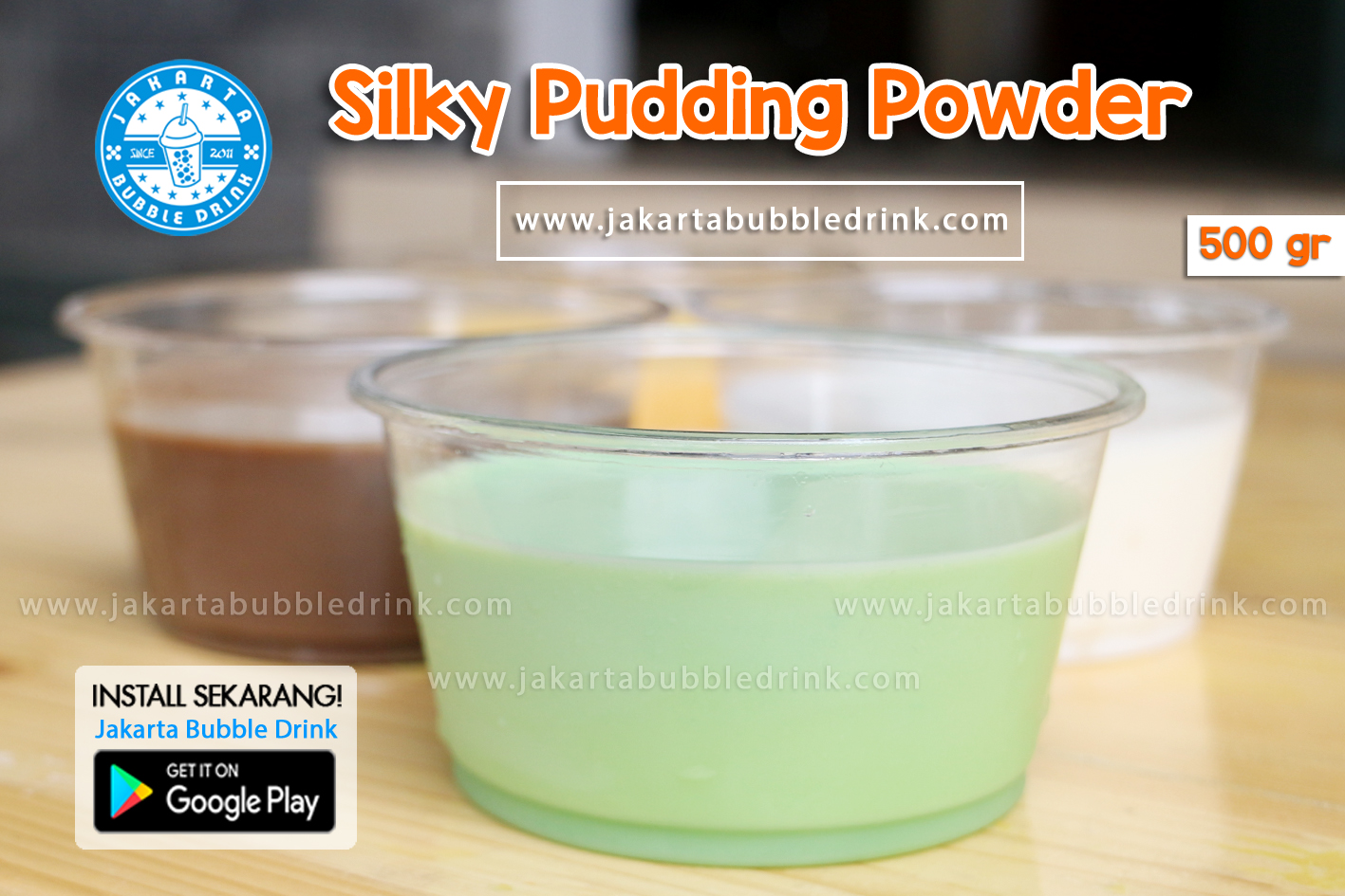 Jual Silky Pudding Kemasan 500 gr Harga Murah