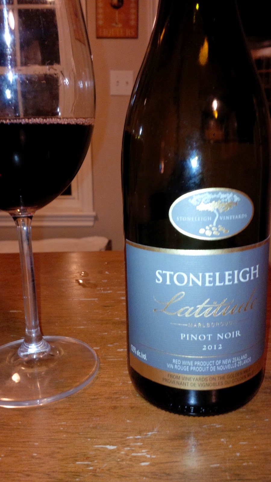 Wine Review 2012 Stoneleigh Latitude Pinot Noir Elegant And Unique