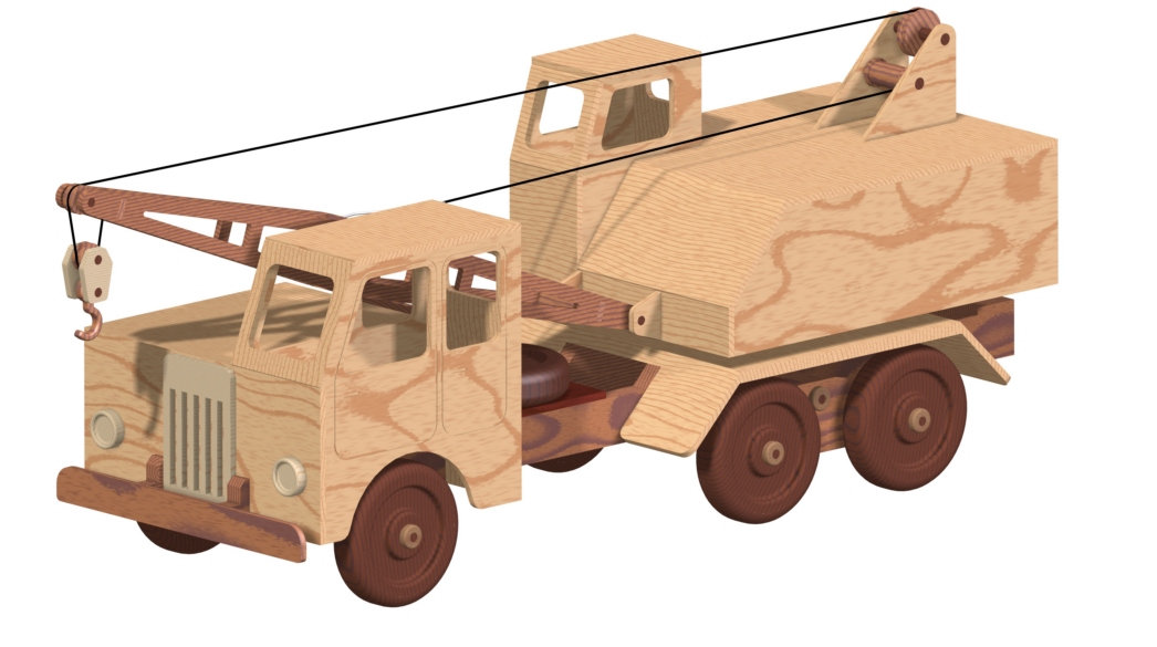 Truck Crane Model Plan