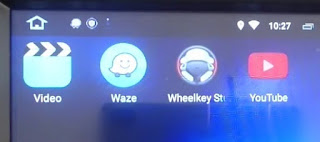 Waze instalat pe sistemul S160 Android