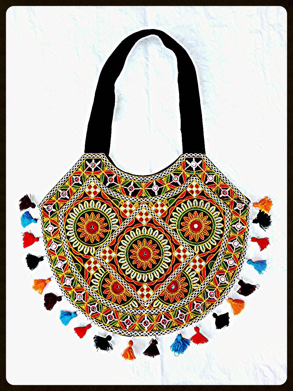 Paramhandicrafts Handicraft replicated Embroidery bags