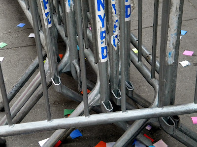 New year's Times Square confetti