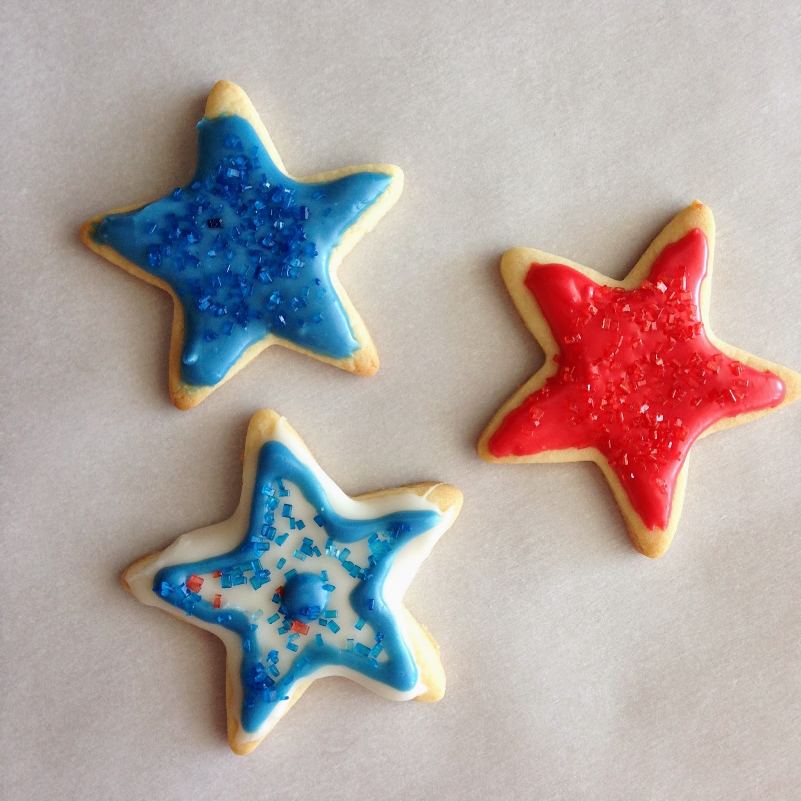 Cultural Cooking 4th of July Star Sugar Cookies