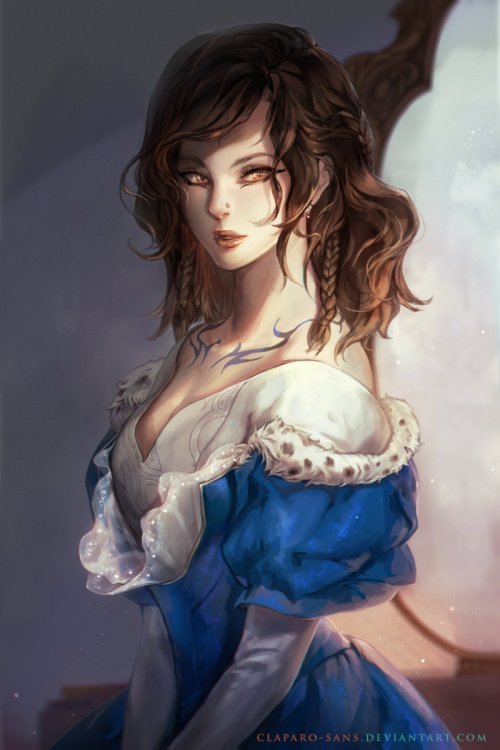 As mulheres nas ilustrações de fantasia com um toque oriental de Phong Anh Phong Anh deviantart artstation arte ilustrações fantasia oriental mulheres