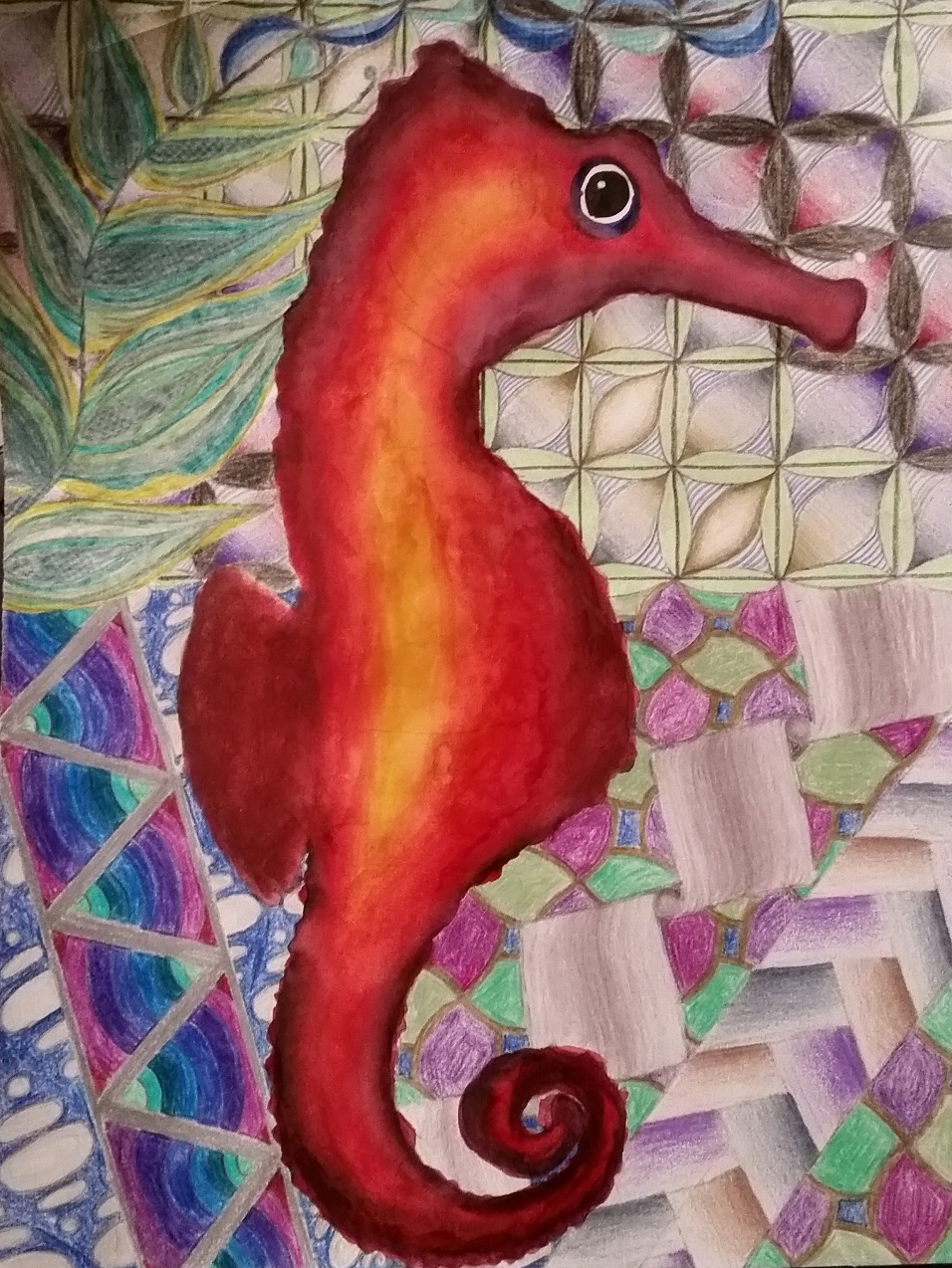 Jerdee's Art Classes Animals in Art Zentangles