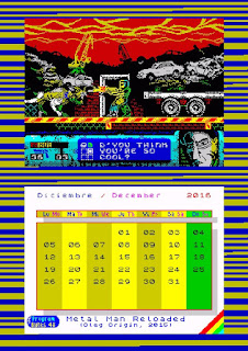 ProgramBytes48k: Calendario para 2016, especial juegos ZX Spectrum