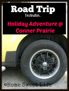 Conner Prairie, Holiday Adventures, 1836 Indiana, Road Trip