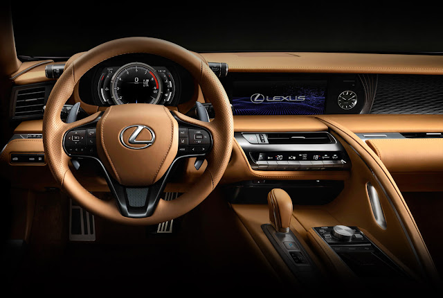 Lexus LC Dashboard