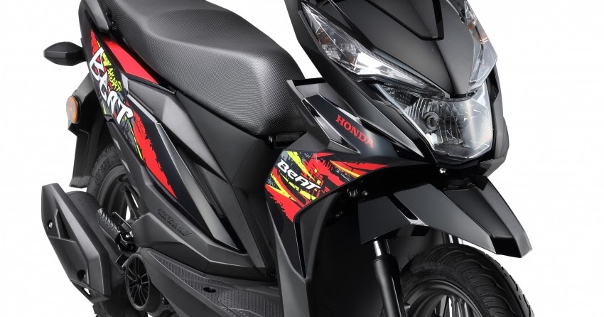 Modifikasi Motor Beat Magenta Black - Nelpon k